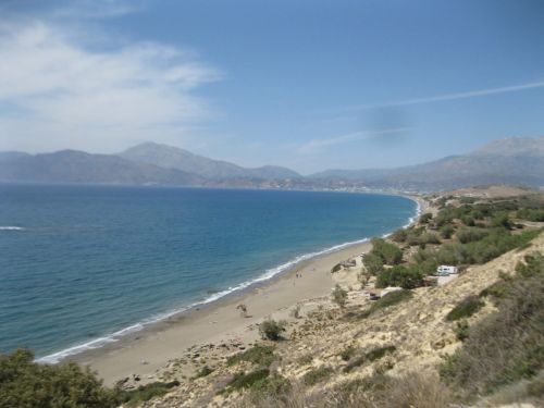 Kommos beach