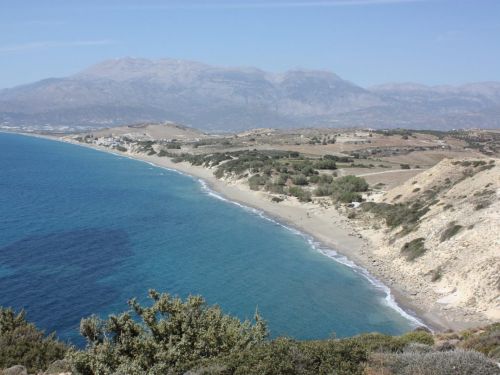 Kommos beach